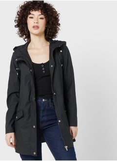 Buy Pocket Detail Button Down Jacket in Saudi Arabia