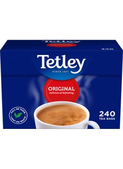 Buy Tetley - Original Tea Bags 240 - 750g in UAE