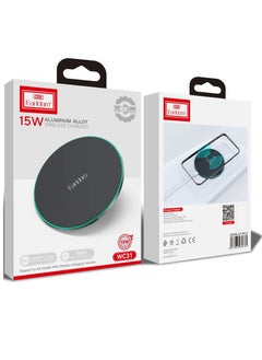 Buy ET-WC31 15W Wireless Charging Pad - Fast, Efficient, and Compact Wireless Charger in UAE