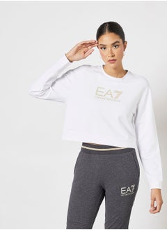 Buy Logo Cropped Sweatshirt in UAE