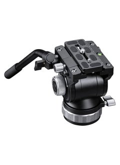 Buy Leofoto BV-15 Fluid Video Head with Plate/Arca/Compatible Inc QR Plate + Left/Right Hand Handle in UAE