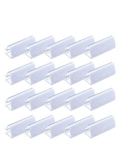 اشتري Table Skirting Clips Transparent Windproof Table Cover Holder Clamps Clear Table Edge Clips for Wedding Home Meeting Party Picnic Patio Banquet Indoor Outdoor Events في السعودية