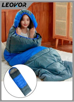 اشتري Sleeping Bag Lightweight and Waterproof Camping Sleeping Bag for Adults and Kids with Compression Sack, Backpacking Sleeping Bag for Outdoor Camping, Hiking and Traveling في السعودية