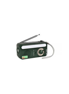 Buy Reliable Solar Emergency Rechargeable Hand Crank Radio Lightweight And Compact Emergency LED Flashlight in Saudi Arabia