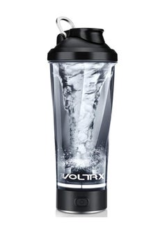 Buy Premium Electric Protein Shaker Bottle, Made with Tritan - BPA Free - 24 oz Vortex Portable Mixer Cup/USB Rechargeable Shaker Cups for Protein Shakes (Black) in UAE