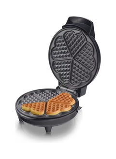 Buy 5-Piece Bite-Size Heart Shaped Waffles Maker 1000.0 W NL-WM-1568-BK Black in UAE