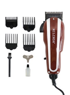 Buy MILINDA Professional Hair Clipper- Barber Hair Clipper with Cord MD6004 in UAE