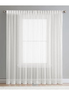 اشتري Luxury Voile Curtains Luxury Fabric1Piece Off White-300x300 في مصر