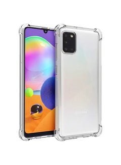 Buy Protective Case Cover For Samsung Galaxy A31 Clear in UAE