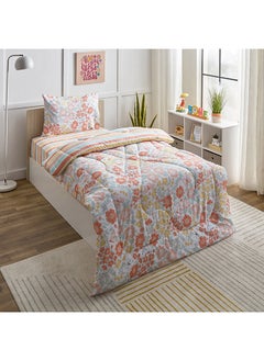 اشتري Flutterby Meadows 2-Piece Single Microfibre Comforter Set 220 x 135 cm في السعودية