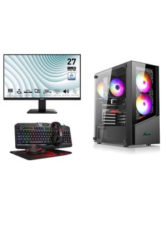 اشتري كمبيوتر مكتبي CP BUDGET GAMING/WORK STATION COMBO: معالج CORE I5 9400F | جي تي اكس 1660 سوبر 6 جيجا DDR6 | 16 جيجا رام | محرك أقراص ثابتة سعة 512 جيجابايت NVME سعة 2 تيرابايت | ويندوز 11 | واي فاي BT جاهز في الامارات