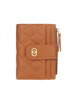 Buy Leather Wallet Brown in UAE