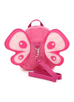 Buy Butterfly Baby Walking Safety Backpack, Anti-lost Mini Bag, Toddler Child Strap Backpack, with Safety Leash, Baby Butterfly with Wings Walking Safety Harness Reins (Pink) in UAE