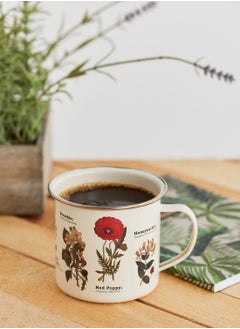 Buy Wild Flowers Enamel Mug in Saudi Arabia