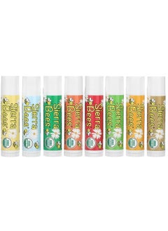 Buy Organic Lip Balms Combo Pack 8 Pack 0.15 oz (4.25 g) Each in Saudi Arabia