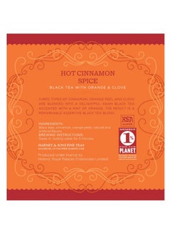 اشتري Harney And Sons Hot Cinnamon Spice Tea Tin - Black Tea With Orange And Sweet Clove - 2.67 Ounces, 30 Sachets في الامارات