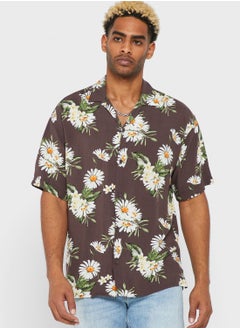 Buy Flores Resort Regular Fit Shirt in UAE