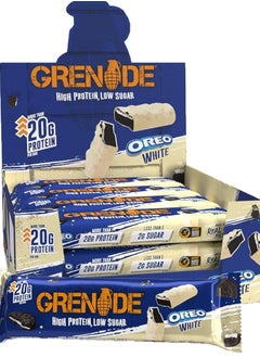 Buy Grenade White Oreo 12 X 60g in UAE