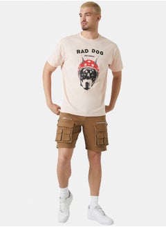 اشتري Mid-Rise Denim Cargo Shorts في مصر