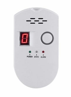 Buy Natural Gas Detector Ultra-Sensitive Digital Display Gas Detector Flammable Gas Pipeline Alarm Sensor in UAE