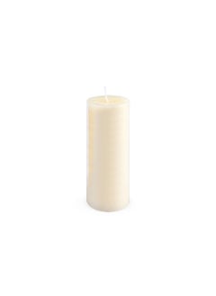 Buy Indulgence Pillar Candle Dia7x18cm Musk Mallow in UAE