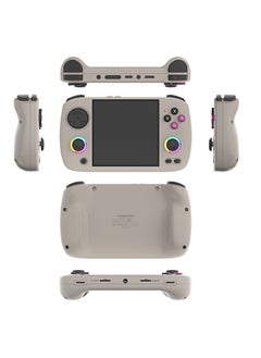 اشتري RG CubeXX Handheld Game Console H700 quad-core ARM 3.95-inch IPS screen 3800Mah WIFI Bluetooth Retro Video Players(Grey 32+128G) في الامارات