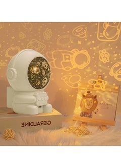 اشتري Night Light Projector for Kids, Astronaut LED Light for Kids with 8 Projection Films في الامارات