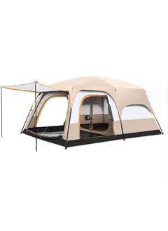 Buy Camping Tent 3-4 People Portable Outdoor Family Tent Instant Set up Tent Uv-Proof Waterproof Windproof Automatic Pop-Up Tent Suitable for Travel in Saudi Arabia