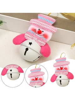 Buy Christmas Deals Happy Trees Christmas Tree Plush Ornaments Set For Xmas Home Party Decor Christmas Hanging Snowman Santa Bear Decorations With Bells in Egypt