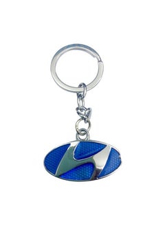 اشتري Car Metal Keychain, HYUNDAl  Logo Key Chain Key Ring For Car في السعودية