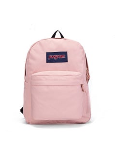 Buy JanSport SuperBreak Classic Casual Backpack Back to School Bag 26L - Pink in UAE