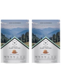 Buy Superfood Plant Protein French Vanilla Flavor, Pack Of 2 in UAE