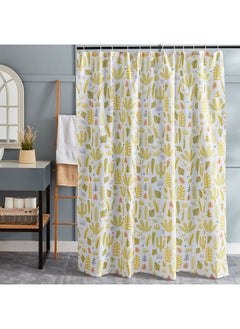 Buy Ron Jungle Gemini Shower Curtain 180 x 180 cm in UAE