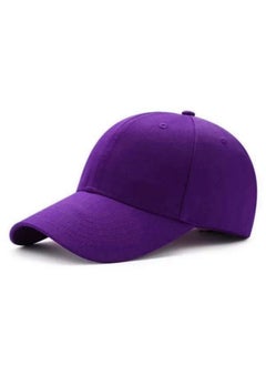 اشتري Unisex casual trend sport colored baseball paste closure cap hat في مصر