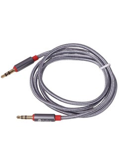 Buy ProOne 3.5mm Audio Cable Aux Cable 1M Braided Male to Male Stereo Auxiliary Aux Jack Compatible for iPhone, iPad, Samsung Smartphones, Tablets Car Home Stereos, Beats Bose Sony Speaker in UAE