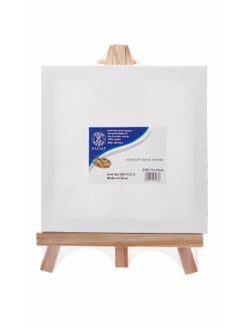 Buy Mini Easel Stand With Canvas 15x15cm Size in UAE