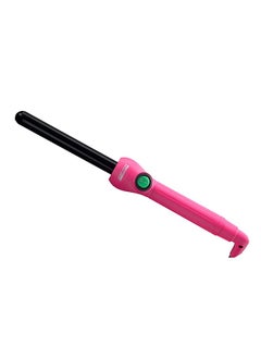 Buy Pink Clipless Curling Iron Pink/Black 19ml in Saudi Arabia