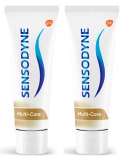 Buy Set of 2 Sensodyne Multi Care + Whitening Toothpaste, 100 ml in Saudi Arabia