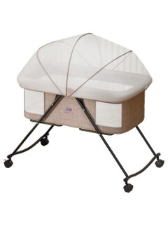 اشتري سرير أطفال 2 في 1 سرير محمول للسفر قابل للطي سرير لحديثي الولادة في السعودية