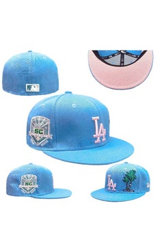 Buy Hip Hop Fashion Baseball League Adjustable Flat Tongue Baseball Hat in UAE