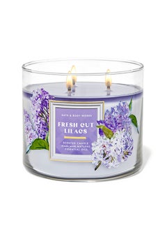 Buy Fresh Cut Lilacs 3-Wick Candle in UAE