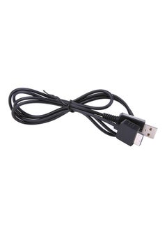 Buy USB Data Sync And Charging Cable For Sony PS Vita 1000 Black in UAE