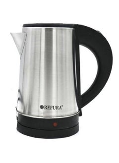 اشتري 1L Cordless Electric Kettle 800W RE-11606 - Stainless Steel Kettle w/ Spray Coating, 360-degree Swivel Base, Auto Shutdown, Power On/Off Indicator Light في السعودية