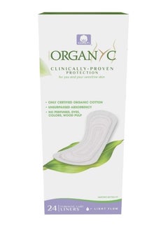 اشتري Organyc Panty-Liners Flat, Light Flow 24'S في السعودية