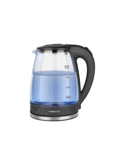 Buy Sokany SK-1045 Glass Kettle - 2 Liters Capacity With Stylish Design in Egypt