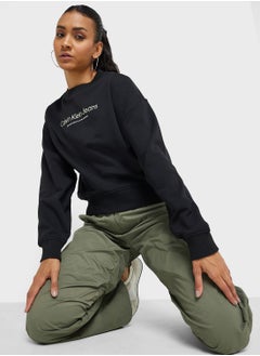 Buy Crew Neck Graphic Sweatshirt in Saudi Arabia