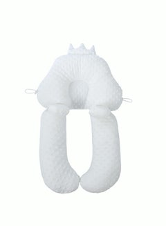 اشتري Baby Head Shaping Pillow, Sleep Shaping Newborn Pillow and Neck Support Baby Memory Foam Pillow with Adjustable Height Breathable في الامارات