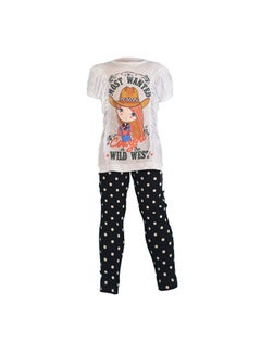 Buy Kids Girls Set with T-shirt and legging Pants in Egypt