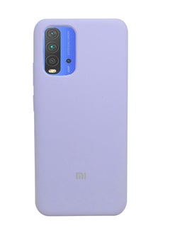 Buy Redmi 9T Case Silicone Protective Cover with Inside Microfiber Lining in UAE