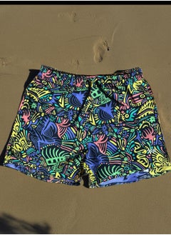 Buy Colorful Forests Printed Polyester Waterproof Swimming Wear. in Egypt